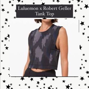 Lululemon X Robert Geller Cropped Tank Top L/XL